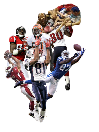 Top 10 WRs and year after 2004-2009 Top 10 WRs and year after 2004-2009